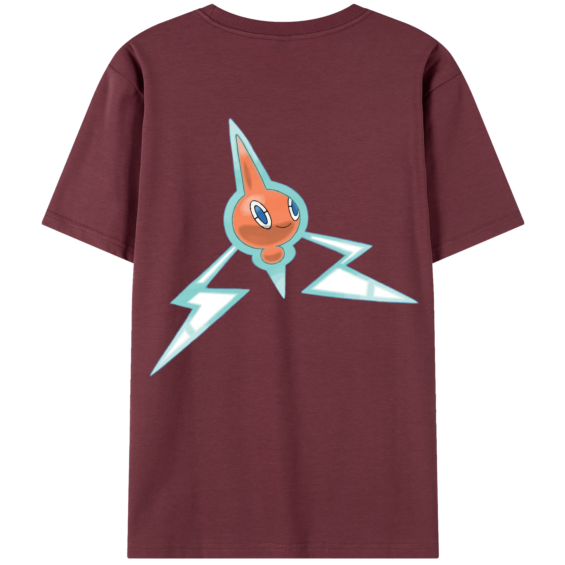 （画像用） ポケットモンスター Pokémon 綿100％半袖Tシャツ（背面プリント）